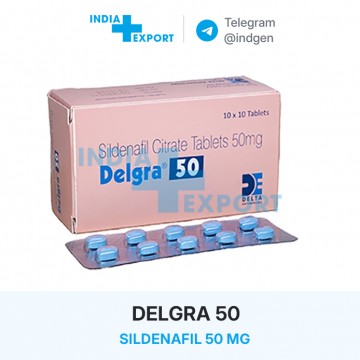 DELGRA 50 мг ціна та купити в Україні