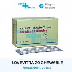 LOVEVITRA CHEWABLE 20 мг