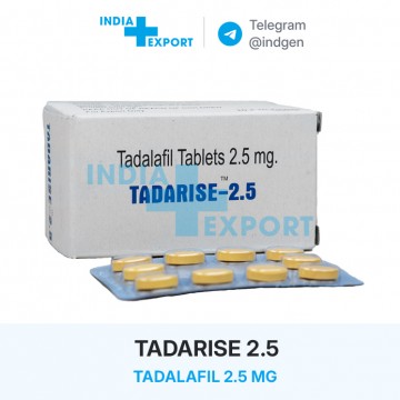 TADARISE 2.5 мг ціна та купити в Україні