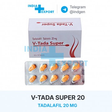 V-TADA SUPER 20 мг ціна та купити в Україні V-TADA SUPER 20 мг ціна та купити в Україні
