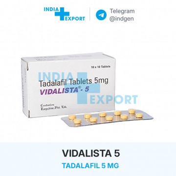 VIDALISTA 5 мг ціна та купити в Україні